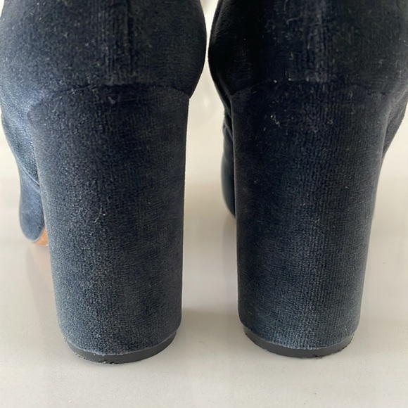 Missoni Black Velvet Ankle Boots - Picture 8 of 12